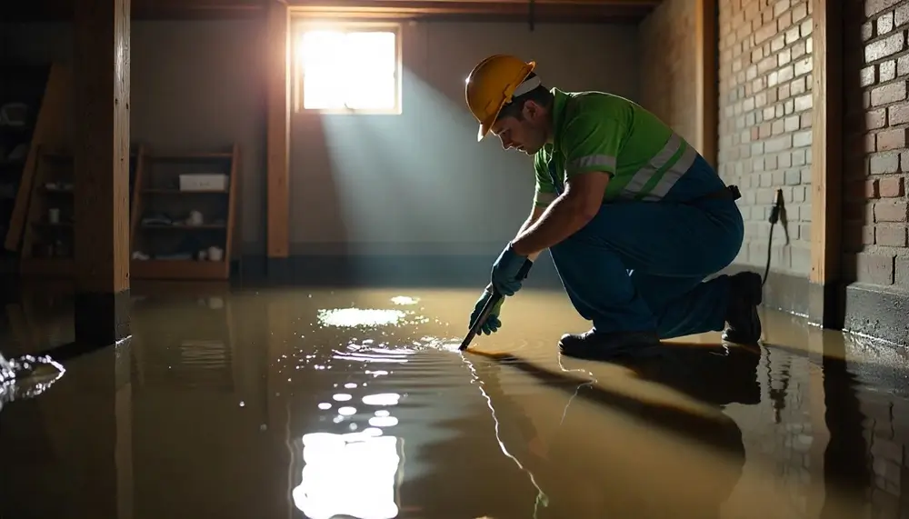 Professional water damage restoration services in Mingo Junction, OH